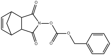 N-BENZYLOXYCARBONYLOXY-5-NORBORNENE-2,3-DICARBOXIMIDE, 99 Structure