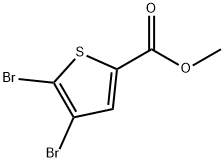 METHYL4,5-DIBROMOTHIOPHENE-2-CARBOXYLATE Structure