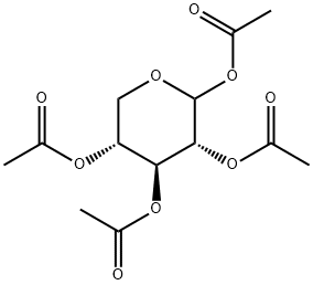 1,2,3,4-Tetra-O-acetyl-D-xylopyranose Structure