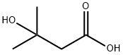 beta-Hydroxyisovaleric Acid Structure