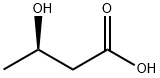(R)-3-Hydroxybutyric acid Structure