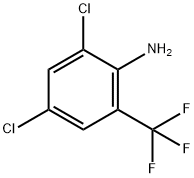 2-AMINO-3,5-DICHLOROBENZOTRIFLUORIDE Structure