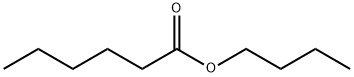 Butyl hexanoate Structure