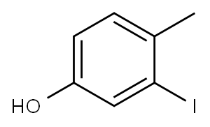 3-Iodo-4-methyl-phenol Structure