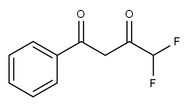 4,4-DIFLUORO-1-PHENYL-1,3-BUTANEDIONE Structure