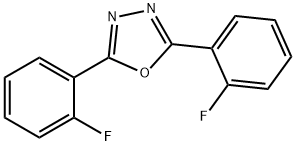 2,5-BIS(2-FLUOROPHENYL)-1,3,4-OXADIAZOLE 99 Structure