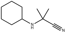 2-(Cyclohexylamino)-2-methylpropanenitrile Structure