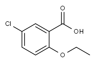5-chloro-2-ethoxybenzoic acid Structure