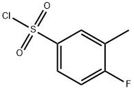 4-fluoro-3-methylbenzenesulfonyl chloride Structure