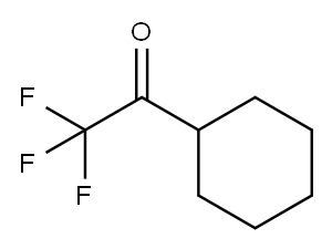 1-CYCLOHEXYL-2,2,2-TRIFLUORO-ETHANONE Structure