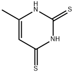 6-methyl-1H,3H-pyrimidine-2,4-dithione Structure