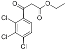 ETHYL 3-OXO-3-(2,3,4-TRICHLOROPHENYL)PROPANOATE Structure
