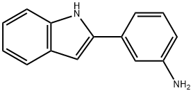 3-(1H-INDOL-2-YL)-PHENYLAMINE Structure