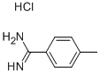 4-Methylbenzene-1-carboximidamide hydrochloride Structure