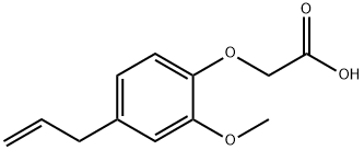 (4-ALLYL-2-METHOXYPHENOXY)ACETIC ACID Structure