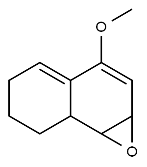 6-METHOXY-1A,2,3,7B-TETRAHYDRO-1-OXA-CYCLOPROPA[A]NAPHTHALENE Structure