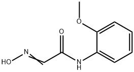 2-HYDROXYIMINO-N-(2-METHOXY-PHENYL)-ACETAMIDE Structure
