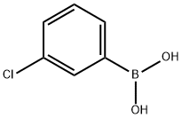 3-Chlorophenylboronic acid Structure