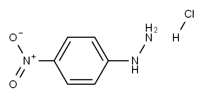 4-Nitrophenylhydrazine hydrochloride  Structure