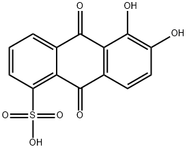 ALIZARIN-5-SULFONIC ACID Structure