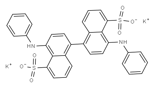 BIS -(5,5')-8-ANILINO-1-NAPHTHALENE SULFONIC ACID Structure
