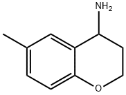 6-METHYL-CHROMAN-4-YLAMINE Structure