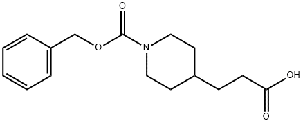 N-CBZ-4-PIPERIDINEPROPIONIC ACID Structure