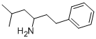 3-Methyl-1-phenethylbutylamine Structure