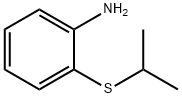 2-(isopropylthio)aniline Structure