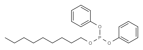 nonyl diphenyl phosphite Structure