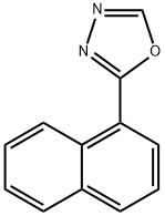 2-(1-Naphthyl)-1,3,4-oxadiazole Structure