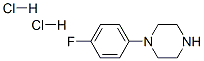 1-(4-Fluorophenyl)piperazine dihydrochloride Structure