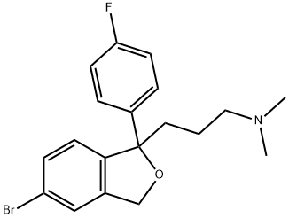 5-BroModescyano CitalopraM Structure