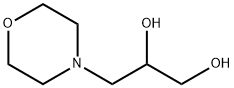 3-MORPHOLINO-1,2-PROPANEDIOL Structure