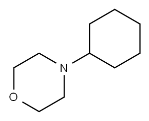 4-cyclohexylmorpholine  Structure