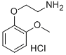 2-(2-Methoxyphenoxy)ethylamine hydrochloride  Structure