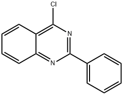 4-CHLORO-2-PHENYLQUINAZOLINE Structure
