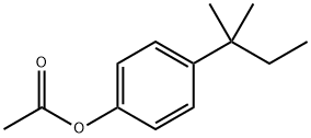 4-TERT.-AMYLPHENYL ACETATE Structure
