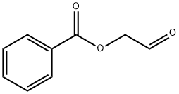 Benzoyloxy acetaldehyde diethyl acetal Structure