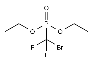 Diethyl bromodifluoromethanephosphonate Structure