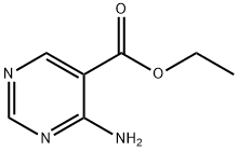 ethyl 4-aminopyrimidine-5-carboxylate Structure