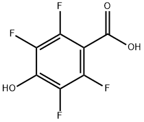 2,3,5,6-Tetrafluoro-4-hydroxy-benzoic acid Structure
