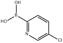5-Chloropyridine-2-boronic acid Structure