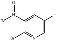 2-BROMO-5-FLUORO-3-NITROPYRIDINE Structure