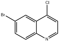 6-BROMO-4-CHLOROQUINOLINE Structure