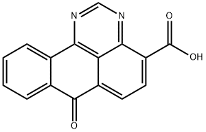 7-oxo-7H-benzo[e]perimidine-4-carboxylic acid Structure