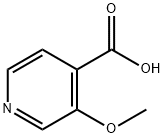 3-METHOXY-4-PYRIDINECARBOXYLIC ACID Structure