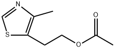 4-Methyl-5-thiazolylethyl acetate Structure