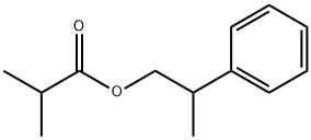 2-PHENYLPROPYL ISOBUTYRATE Structure