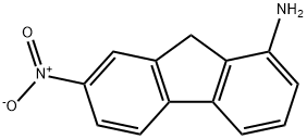 1-AMINO-7-NITROFLUORENE Structure